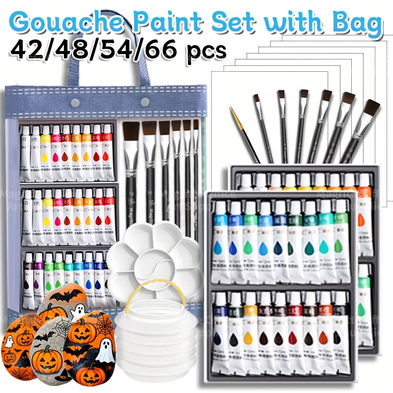 Gouache Paint Set - Conjunto de tubos de tinta guache