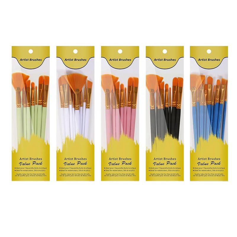 Gouache Paint Set - Conjunto de Pincéis de Pintura Acrílica