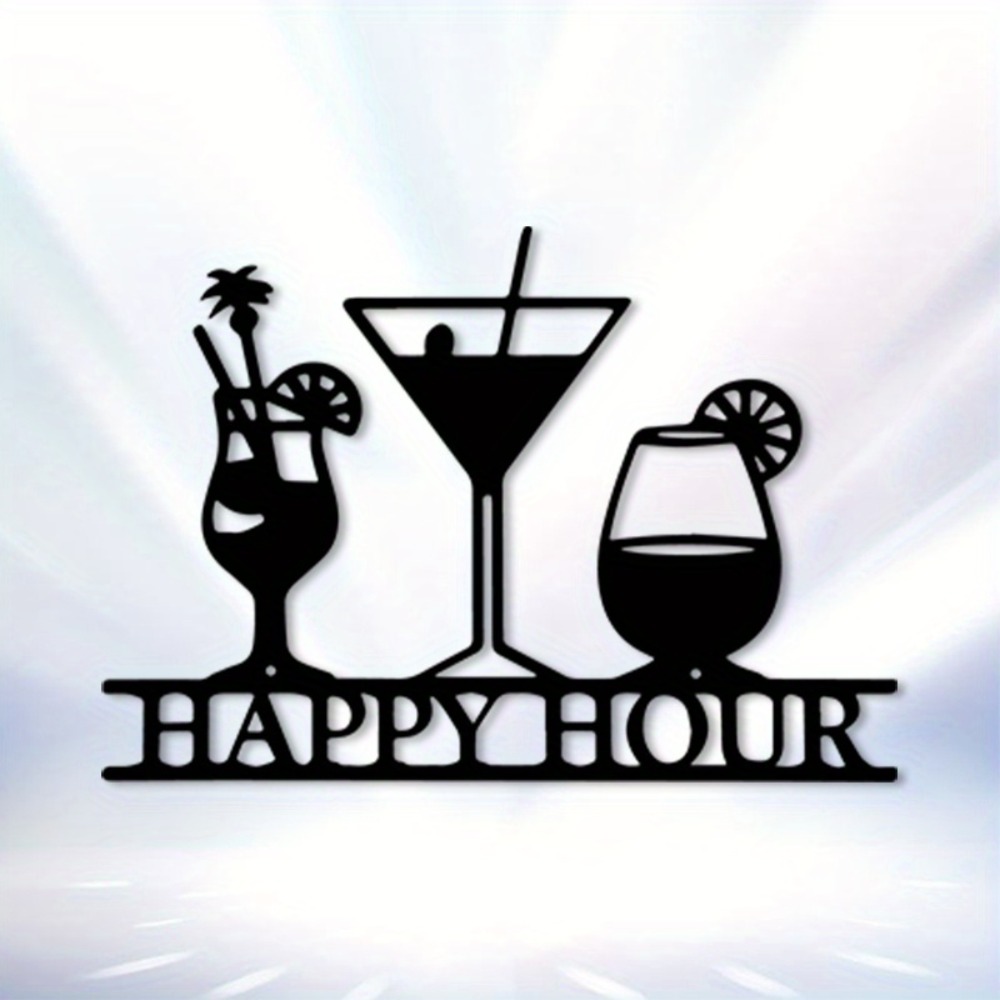 Art Craft Bar - CIFBUY Arte de Parede em Metal,
