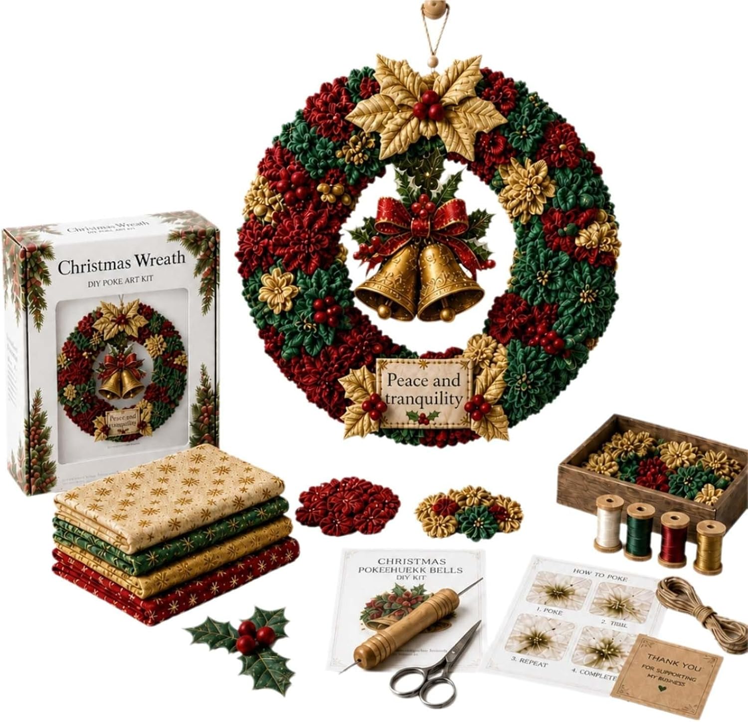 Kit DIY de Guirlanda de Tecido - Art Craft Kit avaliação e preço