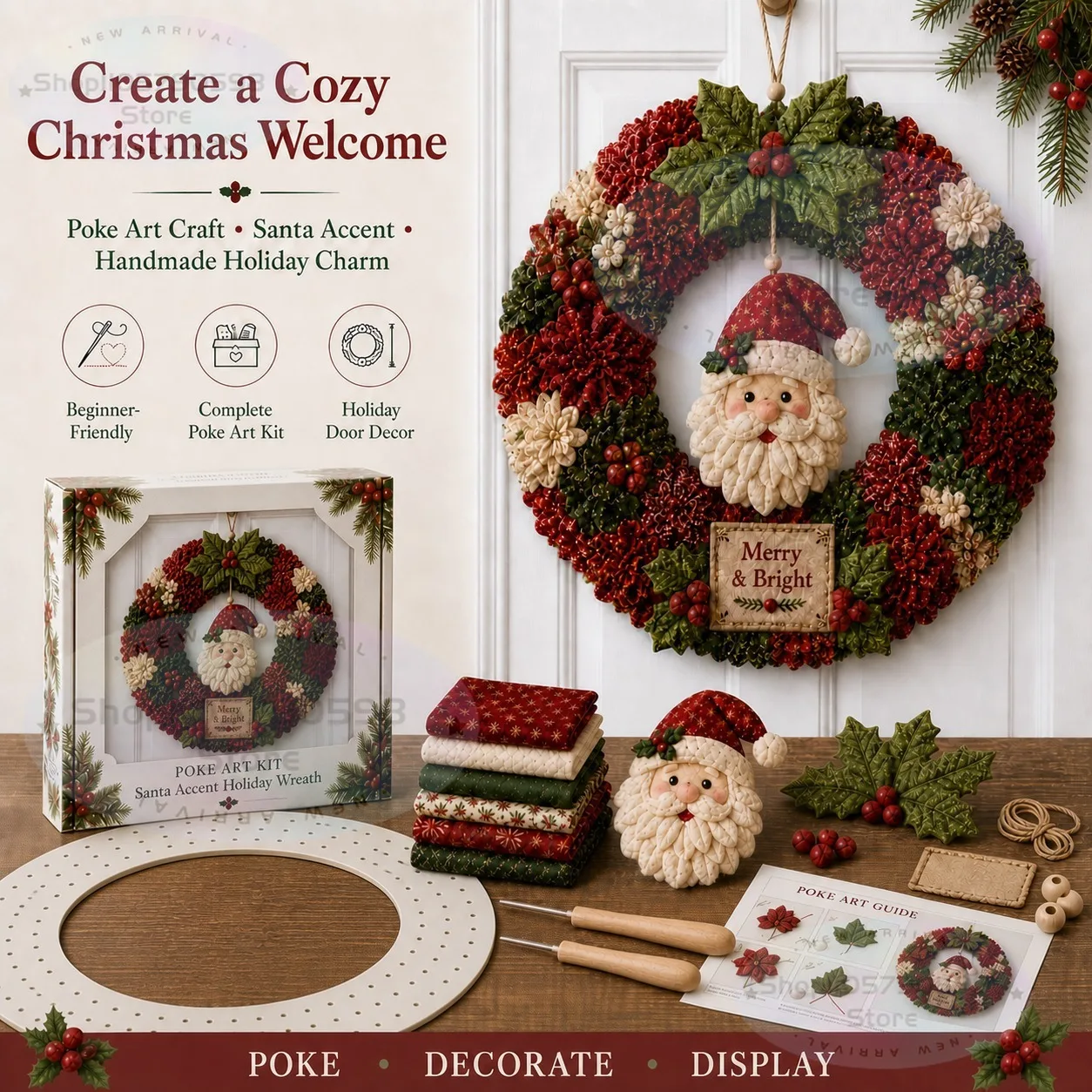 Kit DIY de Guirlanda de Tecido - Art Craft Kit avaliação e preço
