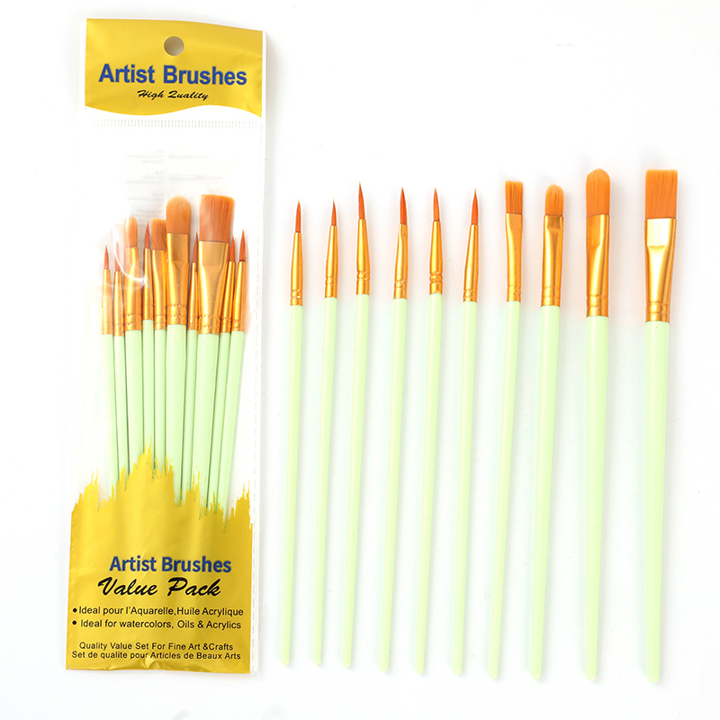 10 pçs conjunto de escova de ó - Gouache Paint Set avaliação e preço