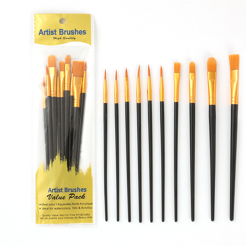 10 pçs conjunto de escova de ó - Gouache Paint Set avaliação e preço