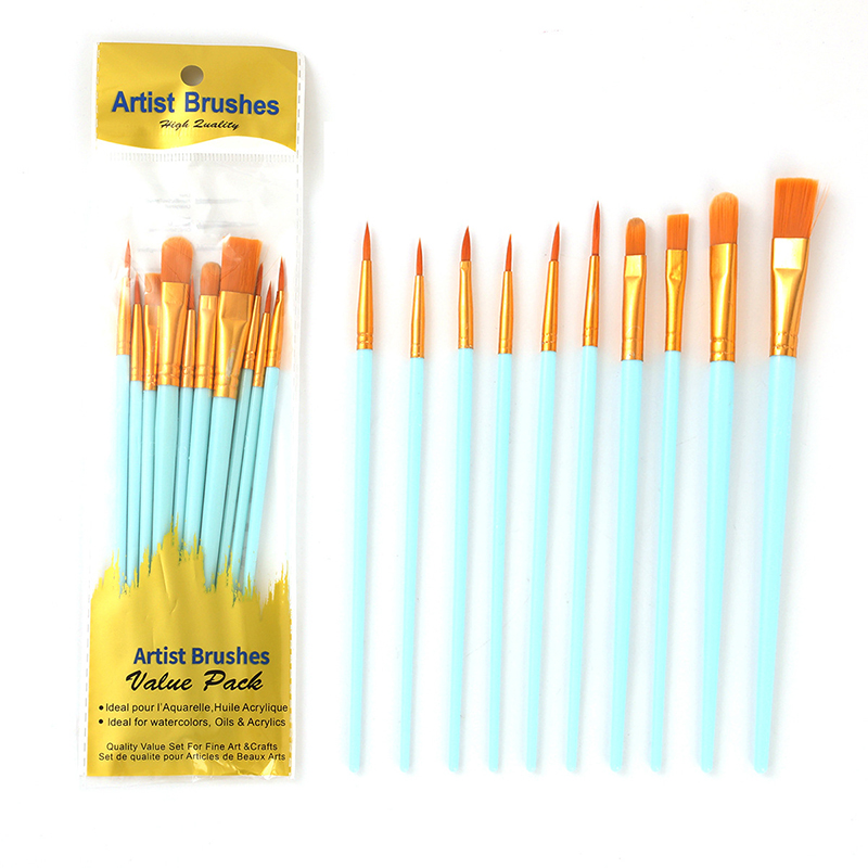 10 pçs conjunto de escova de ó - Gouache Paint Set avaliação e preço