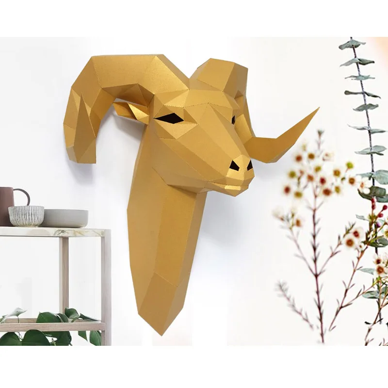 Pré-corte bighorn ovelha selva - Art Craft Cardboard avaliação e preço