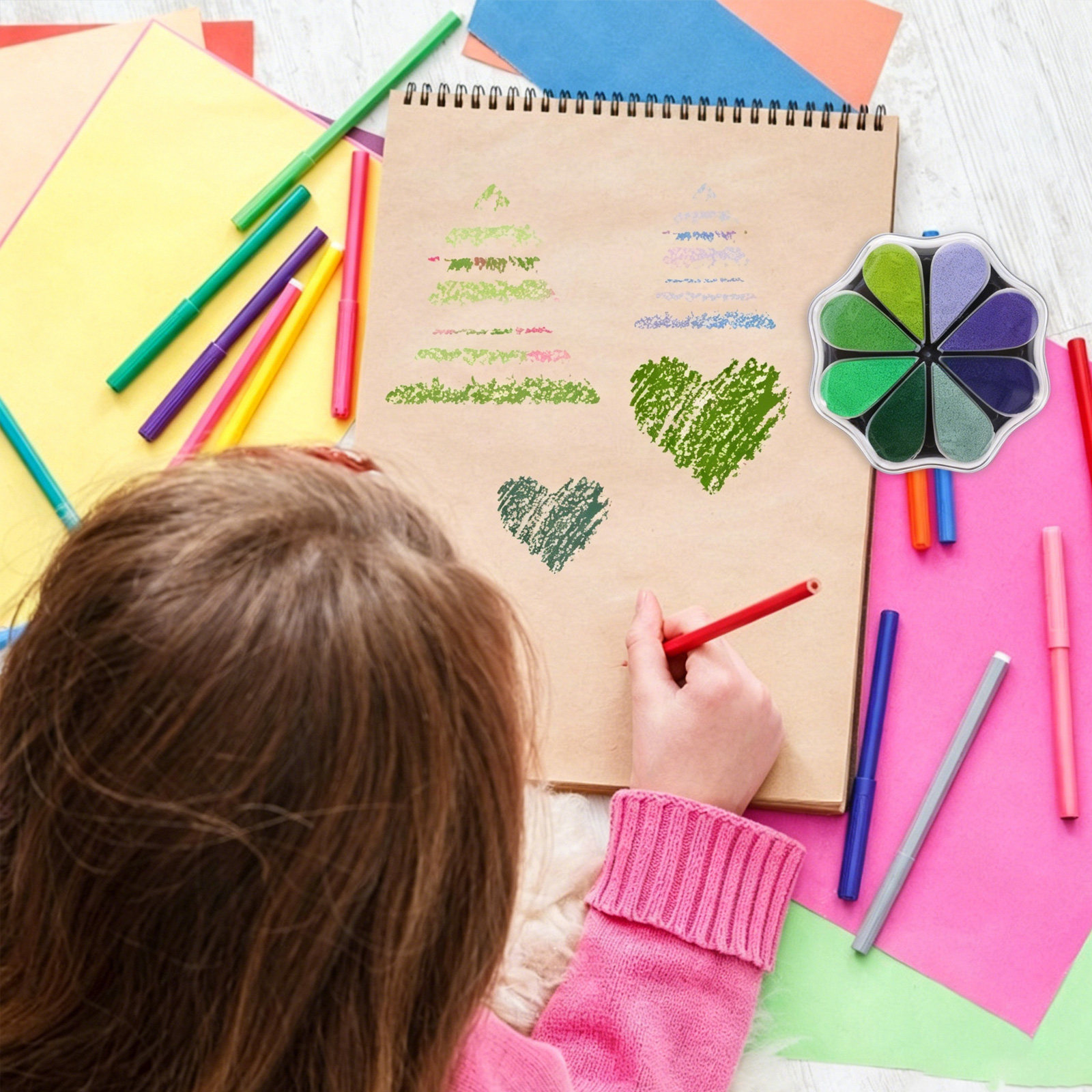 Almofada de Tinta para Artesan - Art And Craft For Nursery avaliação e preço