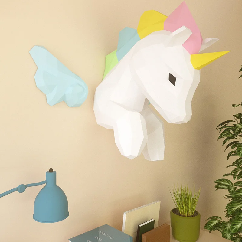 Arco-íris unicórnio animal dec - Art Craft Cardboard avaliação e preço